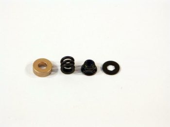 HPI 87042 SAVAGE  - SPRING 4.9X8X7MM AND WASHER 4.3X10X1.0MM (HEX HOLE/BLACK) SET